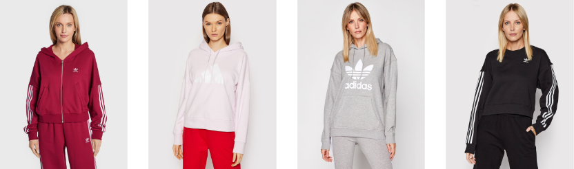 Naisten verkkarit Adidas